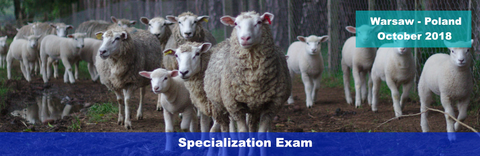ECSRHM Spezialization Exam – Warsaw October 2018